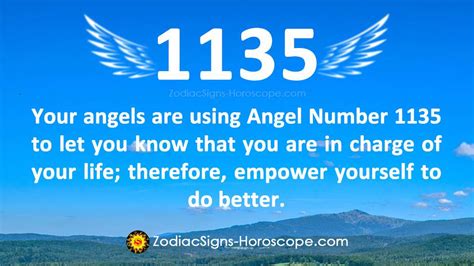 Angel number 1135